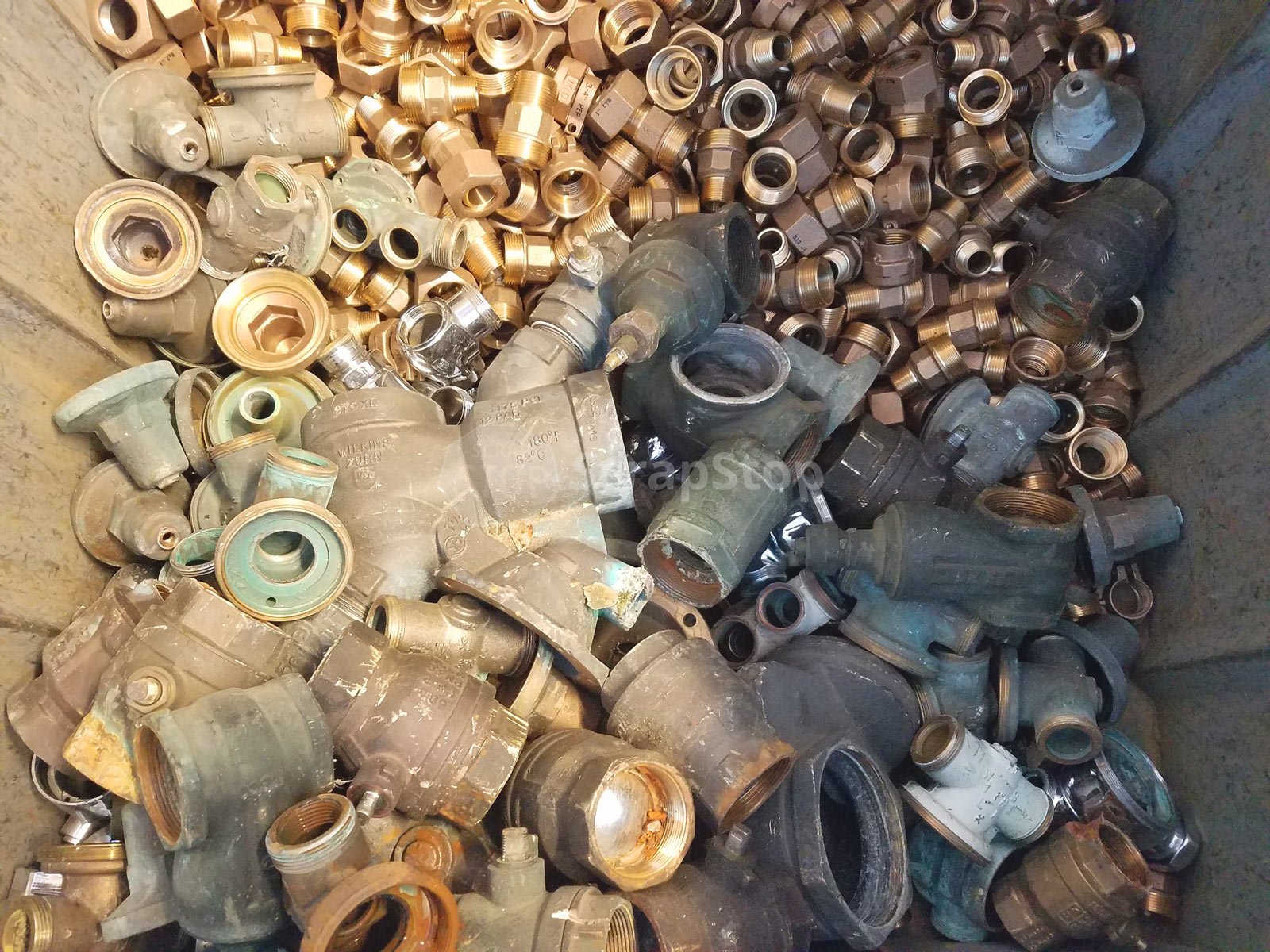 Alter Metal Recycling - Burlington - The difference between brass and bronze  is that brass is typically yellow in color, and bronze is typically rusty  red in color. Can you identify this